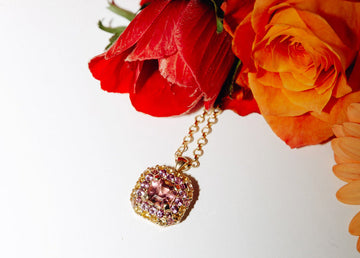 One-of-a-Kind Pendant with Pink Tourmaline