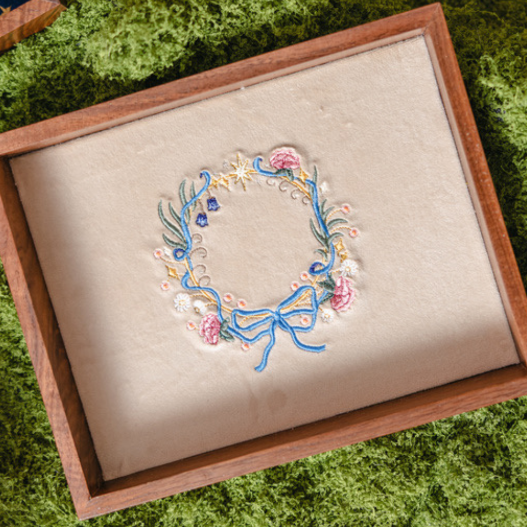 Floral Jewelry Tray