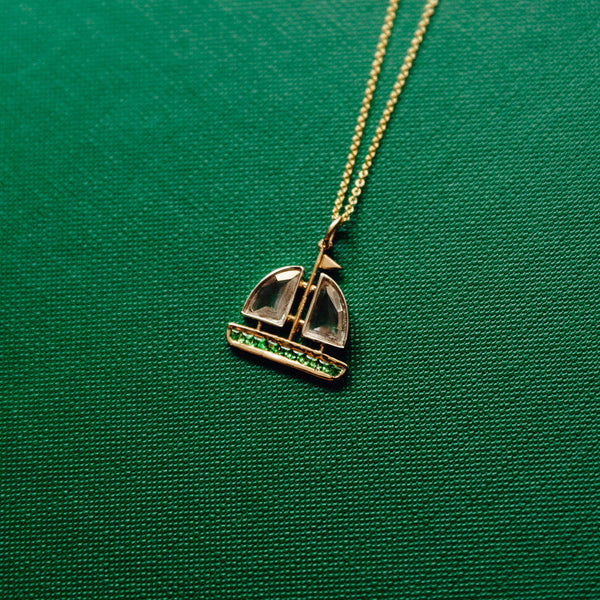 グ*ス様   2016 HERITAGE PENDANT Sailboat Pendant
