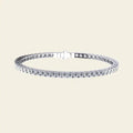 Diamond Tennis Bracelet. Solid 14kt Gold with Natural Diamonds. Jewelry Dallas.