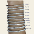 Diamond tennis bracelet with weights. Diamond Tennis Bracelet. Solid 14kt Gold with Natural Diamonds. Jewelry Dallas.