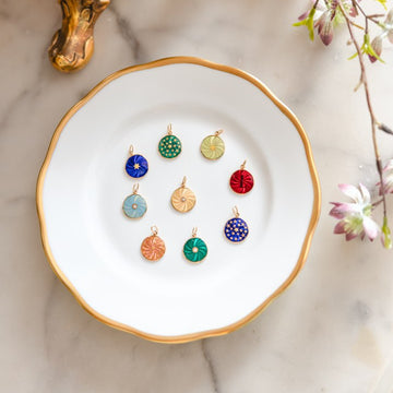 ENAMEL GUILLOCHE