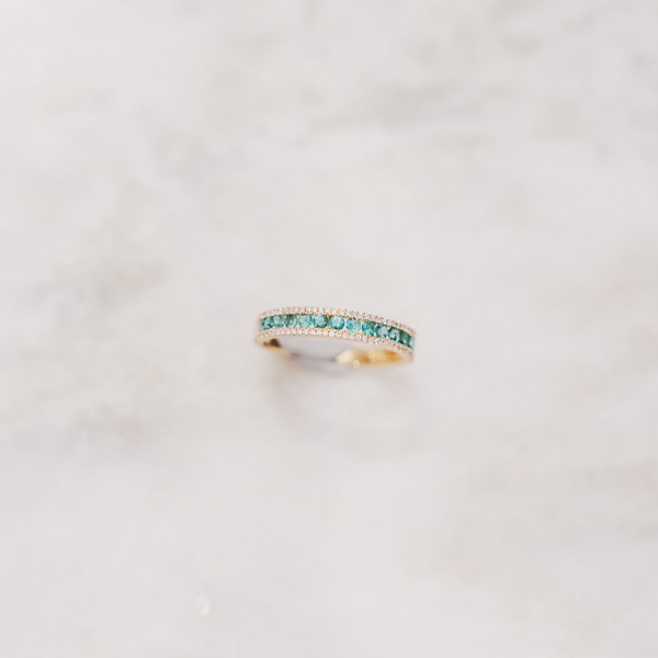 Emerald and Diamond Band