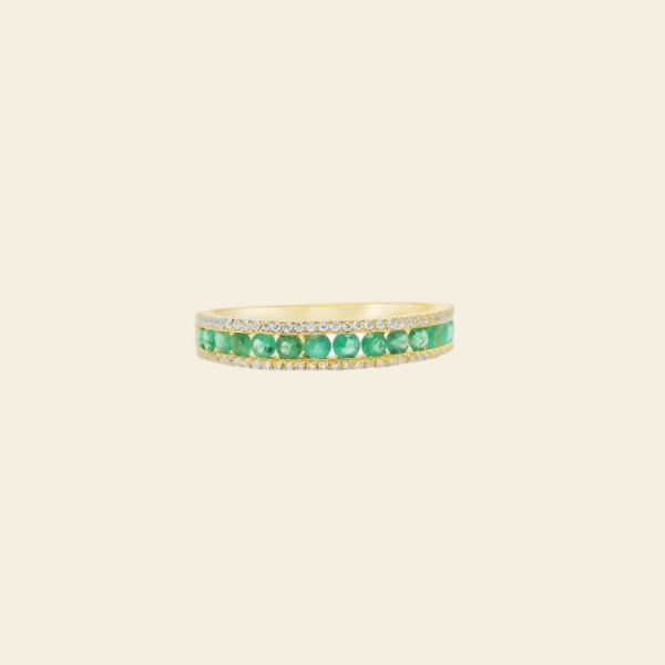 Emerald and Diamond Band