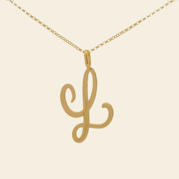 Tres Chic Initial Necklace